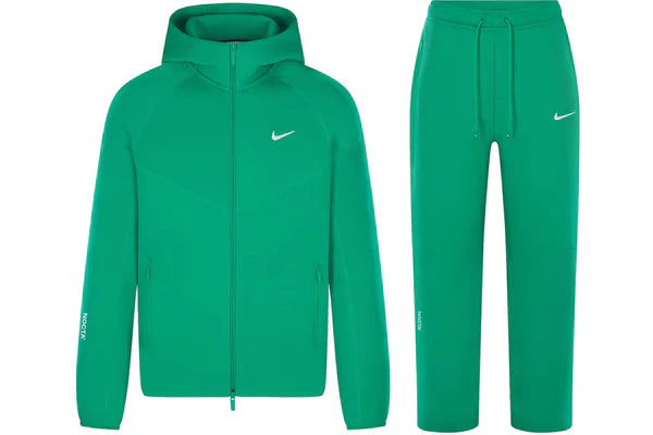 Nike x NOCTA Tech Fleece Hoodie & Joggers Set Stadium Green/Sail